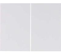 Hager K1 Key Without Lens for Mechanism Double Polar White