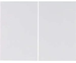 Hager K1 Key Without Lens for Mechanism Double Polar White