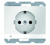 Hager K1 - LED Socket, White Orientation, Polar Gloss