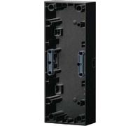 Hager K1 - Socket 3 Elements Vertical Anthracite