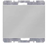 Hager K5 - Blind Plate with Frame Teeth Steel