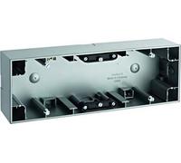 Hager K5 - Box Mounting Surface 3 Elements Horizontal Aluminium