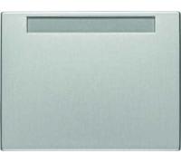 Hager K5 - Button with Porta Rotulo for Aluminium Switch