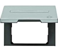 Hager K5 - Intermediate Frame with Lid Porta ROTULO Aluminium