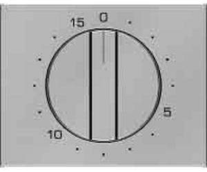 Hager K5 - Plate Central Command Timer 15 Minutes Steel