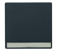 Hager - Key Q.1/Q.3 Velvet Anthracite Label Holder