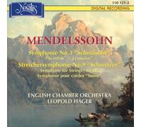 Hager,Leopold - Sinfonie 3 / Streichersinfonie 9