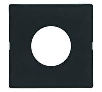Hager - Lid Central Q.1/q.3 Push Lamp E10 Anthracite