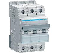 Hager 50A 3P TPN MCB 10kA, Type B - NBN350A