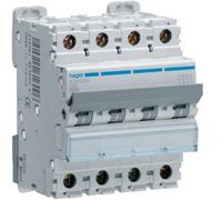 Hager MCB NCN406A 6 Amp C 4 Pole