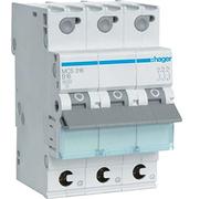 Hager Circuit Breaker 3-Phase 16A 230/400V Quick Connect Terminal MCS316