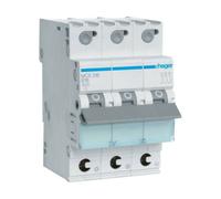 Hager MCS316 Circuit Breaker 3-Phase 16A 230/400V Quick Connect Te...