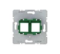 Hager - Mechanism Plate Holder with Input Green 2 Elements