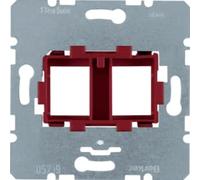 Hager - Mechanism Plate Holder with Input Red 2 Elements