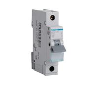 Hager MTN140 Miniature Circuit Breaker, 1 Pole, 1 Module, Type B, 6 kA Breaking Capacity, 40 A Current