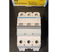 Hager NCN306A 6A MCB Triple Pole C Curve 10kA