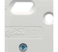 Hager - Outer Plate 50 x 50 mm modul2/Arsys/K1/S1 White Polar