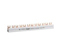 Hager Phase Modifier 63A 2-Pin Fork Connection 10mm2 12 Modules KDN263A