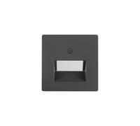 Hager - Plate Central Toma teld. Red Double Q.1/q.3 Anthracite