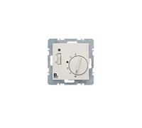 Hager Berker Room Thermostat With Break Contact LED Switch - 20301909