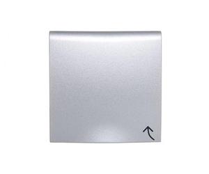 Hager Polo 4011334460091 Square/B.7 Front Plate Socket with Cover Aluminium 3965898994