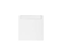 Hager - Porta ROTULO Key to Switch S1/B1/B3/B7 Polar White