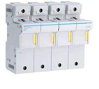 Hager - portafusible 22 x 58 100 A 3 Poles + Neutral