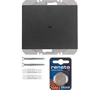 Hager - Push Button Surface Simple usbquicklink SM K1 Anthracite