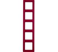 Hager Q.1 - Frame 5 Elements Red