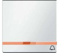 Hager Q.1 - Key Lens with Large ROTULO Registration Ringer Polar White