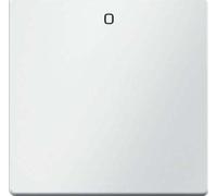 Hager Q.1 - Key with Inscription 0 Polar White