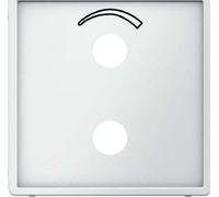 Hager Q.1 - Lid for System with Radio System Sound Polar White