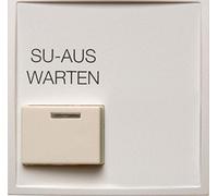 Hager Q.1 - Lid with Push Button Confirmacion White Polar White