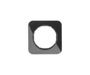 Hager R.1 - Framework R1 1 Element Black Gloss