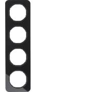 Hager R.1 - Framework R1 4 Elements Black Glass