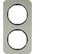 Hager R.1 - Framework R1 Steel 2 Elements Black