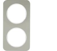 Hager R.1 - Framework R1 Steel 2 Elements White Polar