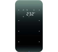 Hager r.1 - Keyboard R1 3 Phase Thermostat Glass Black
