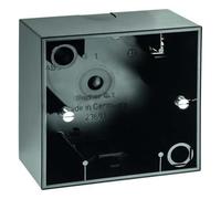 Hager R.3 - Box Mounting R3 Surface 1 Element Black Gloss