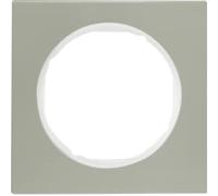 Hager R.3 - Frame R3 Steel 1 Element White Polar