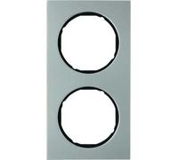 Hager r.3 - Frame R3 Steel 2 Elements Black