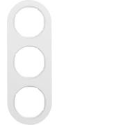 Hager R. Classic Frame rclassic 3 Elements White Polar Brightness