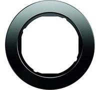 Hager r.Classic - Rclassic Frame 1 Element Black Glass