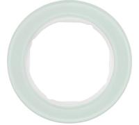 Hager r.Classic - Rclassic Frame 1 Element Glass White Polar