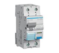 Hager RCBO 16A 240V Blue Test Button Easy Fault Display ADA516D