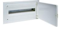 Hager - Recessed Box Golf Series vf 1 Row 18 modules Door White