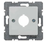 Hager S.1 Cap for Transmission Control Device 18 mm Polar White Matte