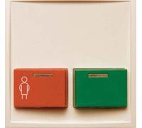 Hager S1 - Plate for Ackermann 73642e White Brightness