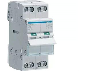 Hager sb - Modular Switch Cut SB 4 Pole 32A