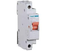 Hager Series MN - Automatic Circuit Breaker MN 1 Pole + Neutral 25 A, C Curve